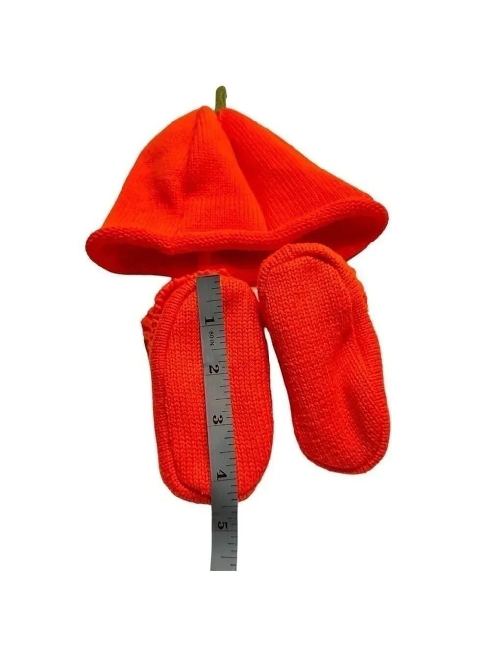 Just One You by Carter's Halloween Pumpkin‎ Hat & Booties Orange 100% cotton OS